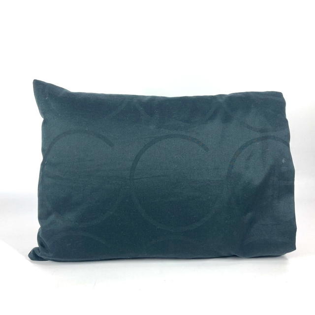 Gucci GUCCI logo pillow decor interior cushion cotton Black - view 2