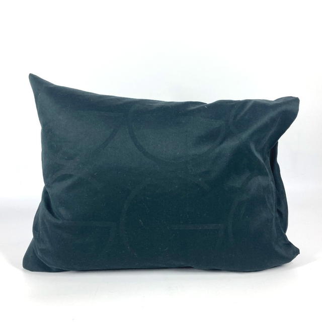 Gucci GUCCI logo pillow pillow interior cushion cotton Black - view 3