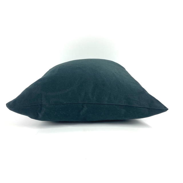 Gucci GUCCI logo pillow pillow interior cushion cotton Black - view 5