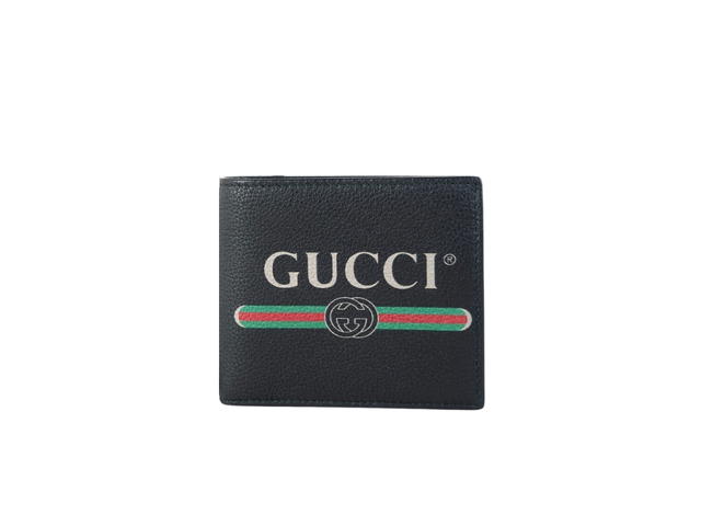 Gucci Gucci Bi-fold Wallet Logo Print - view 1