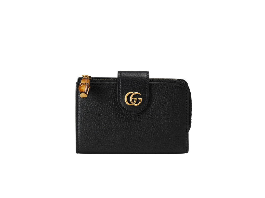 Gucci Gucci Double G Medium Wallet Bamboo