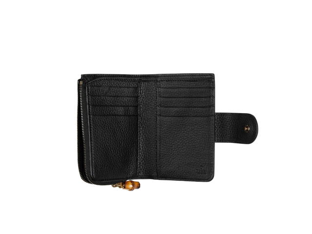 Gucci Gucci Double G Medium Wallet Bamboo - view 3