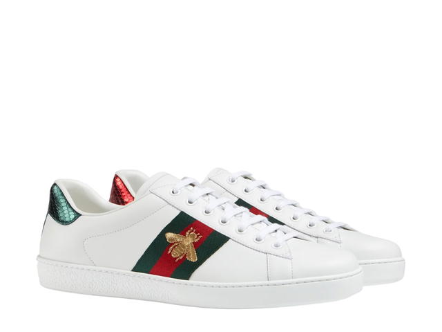 Gucci Gucci Men's Ace Embroidered Sneaker White - view 2