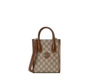 Buy Gucci Interlocking G Mini Tote Bag Interlocking G at Sasom – Authentic and Ready to Ship
