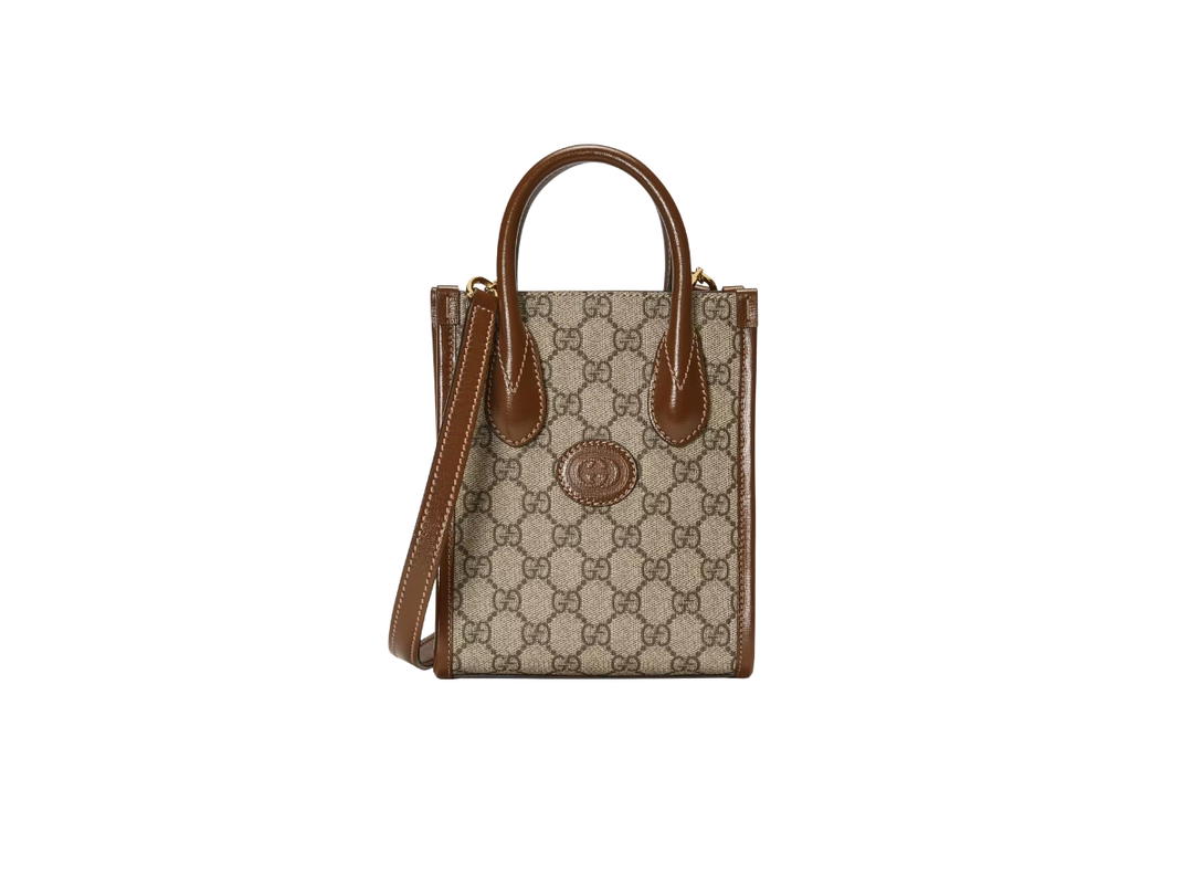 Gucci Gucci Interlocking G Mini Tote Bag Interlocking G