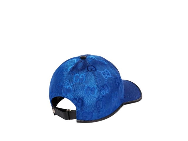Gucci Gucci Off The Grid Baseball Hat In Econyl Nylon Blue - view 3