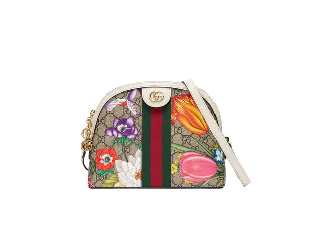 Gucci Gucci Ophidia Small Shoulder Bag Flower Print - view 1