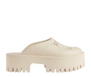 Buy Gucci Platform Perforated G Sandal White (W) at Sasom – Authentic and Ready to Ship
