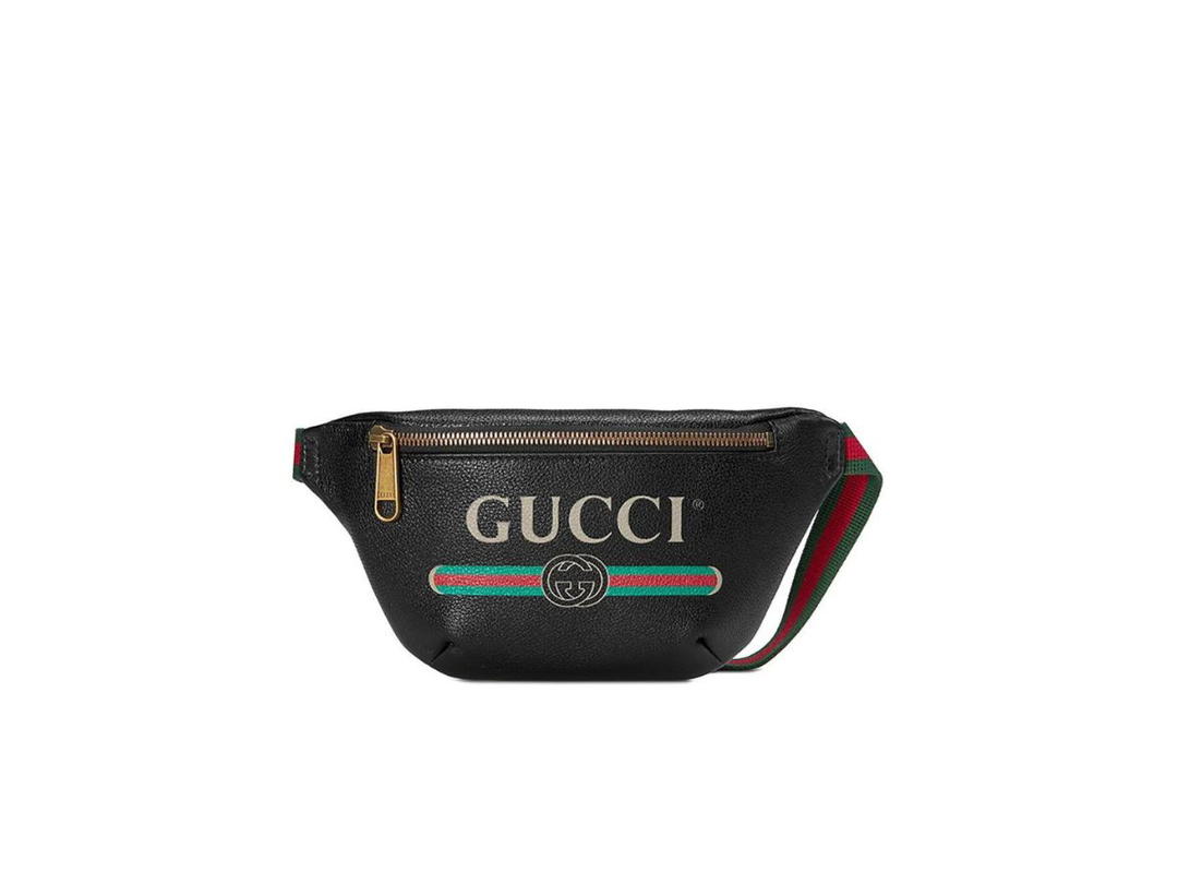 Gucci Gucci Belt Bag Logo Print