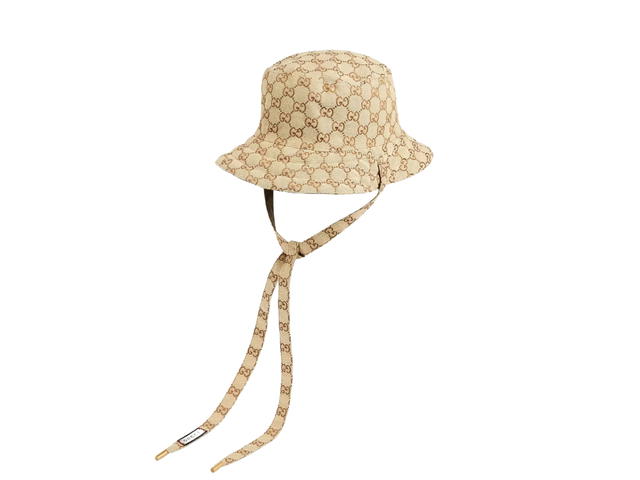 Gucci Gucci Reversible Hat In GG Canvas And Nylon - view 1