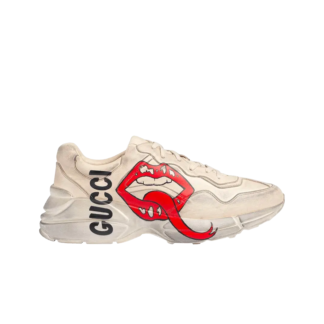 Gucci Gucci Rhyton Leather Sneakers Mouth