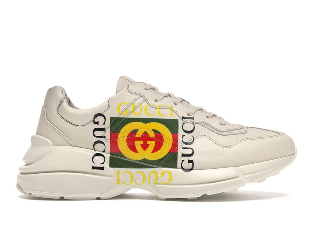 Gucci Gucci Rhyton Logo Ivory