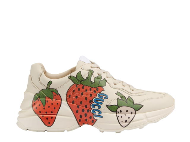 Gucci Gucci Rhyton Silhouette With A Vintage Strawberry Print (W) - view 1