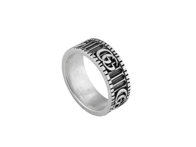 Gucci Gucci Ring With Double G In Silver - view 2