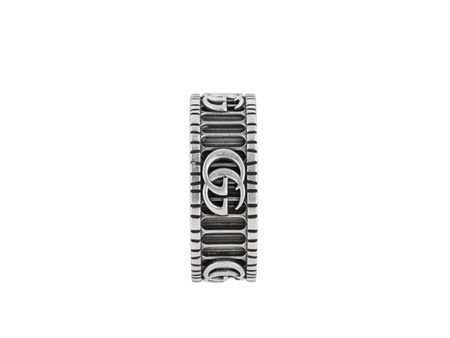 Gucci Gucci Ring With Double G In Silver - view 3