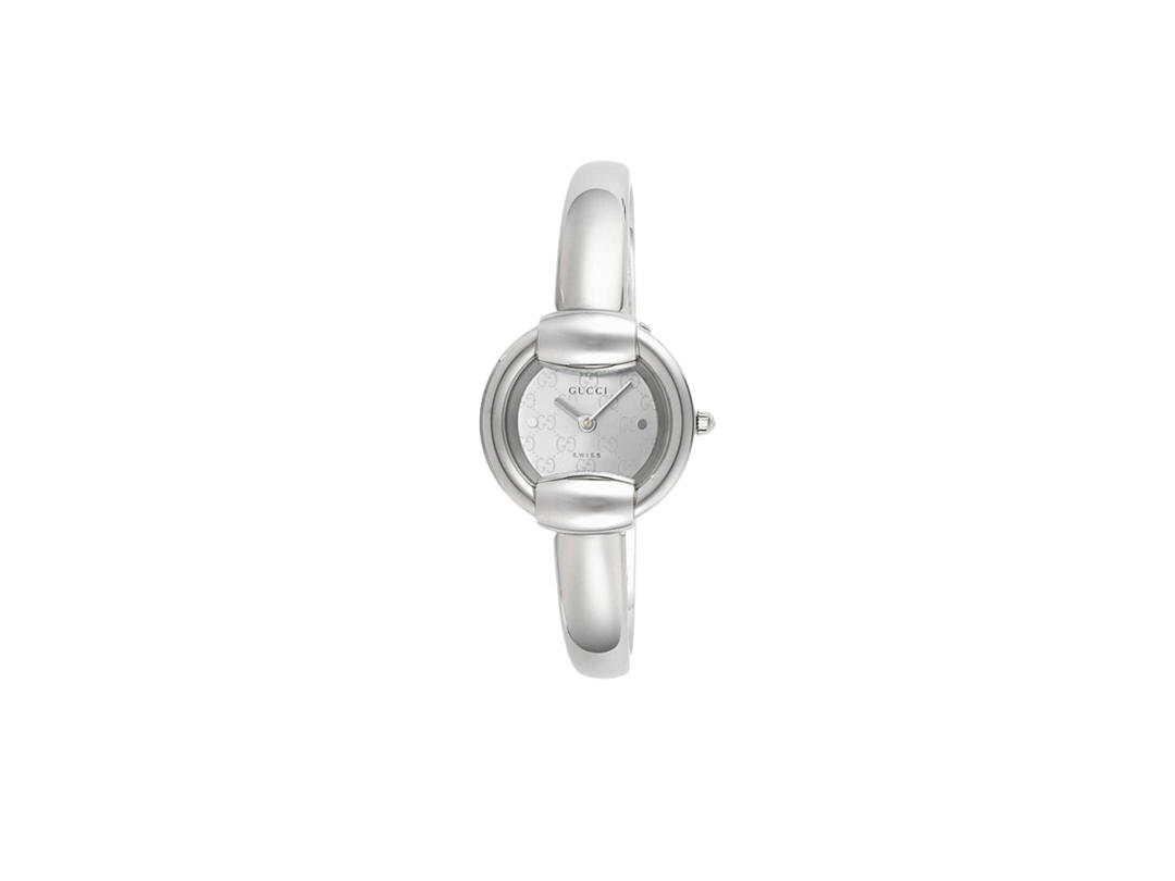 Gucci Gucci Round Face Bangle Watch Stainless Steel SS Ladies (26MM)
