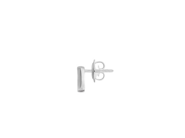 Gucci Gucci Silver Interlocking G Earrings In 925 Sterling Silver With Rhodium Plating - view 2