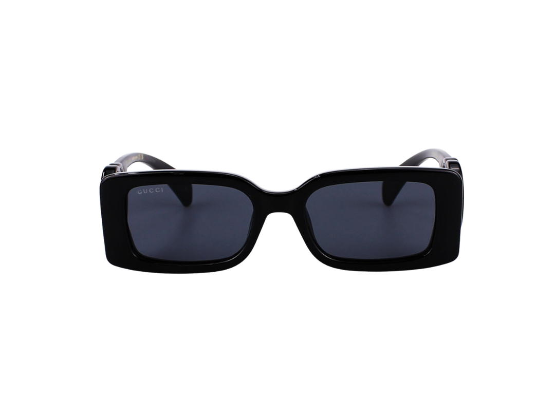 Gucci Gucci Sunglasses In Black Acetate Frame With Grey Lenses