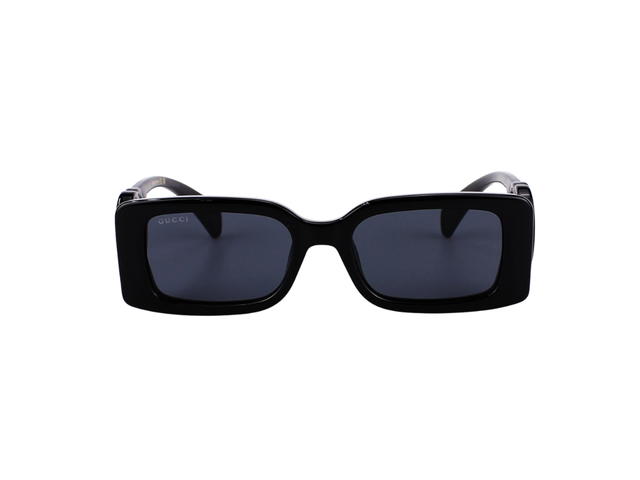 Gucci Gucci Sunglasses In Black Acetate Frame With Grey Lenses - view 1