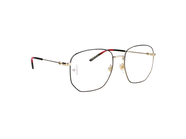 Gucci Gucci Sunglasses In Stainless Steel Frame With Demo Lenses - view 3