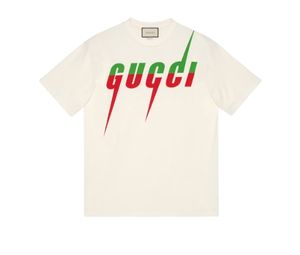 Buy Gucci T-shirt with Gucci Blade Print White at Sasom – Authentic and Ready to Ship