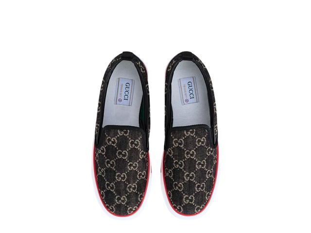 Gucci Gucci Tennis 1977 Slip-On GG Black (W) - view 2