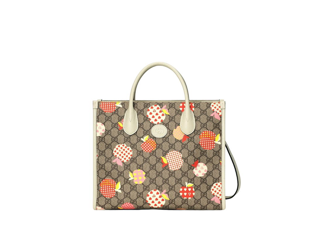Gucci Gucci Tote Bag Apple Print