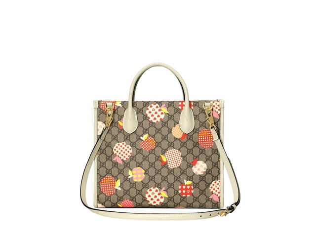 Gucci Gucci Tote Bag Apple Print - view 2