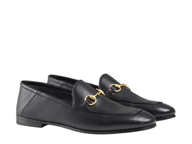 Gucci Gucci Women's Leather Horsebit Loafer Black - view 3