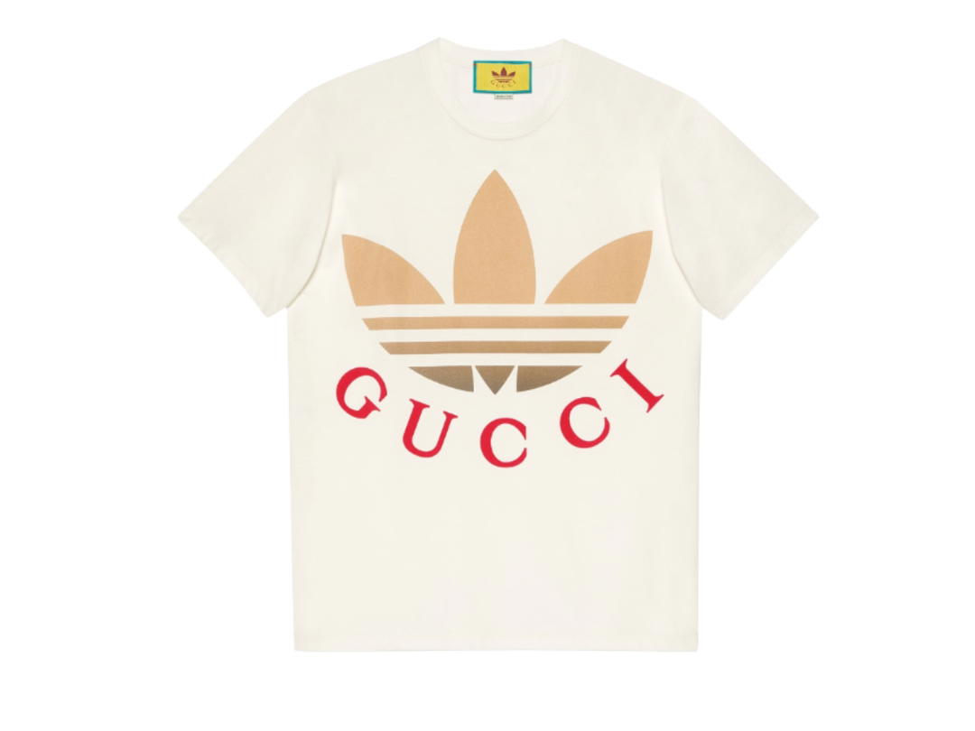 Gucci Gucci x adidas Cotton Jersey T-Shirt White