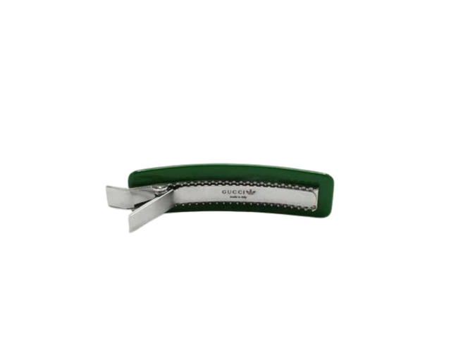 Gucci Gucci x adidas Hairslide With Stars In Green - view 2