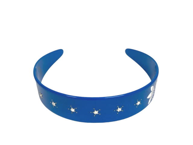Gucci Gucci x adidas headband hair logo stone studs blue - view 4