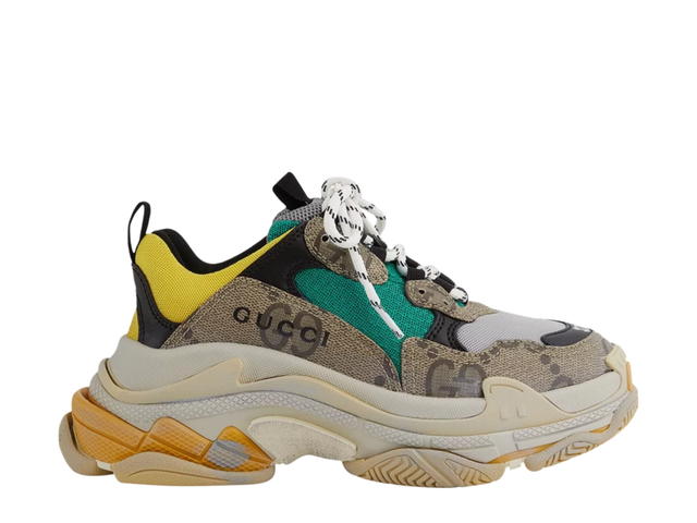 Gucci Gucci x Balenciaga Triple S The Hacker Project Beige Yellow (W) - view 1