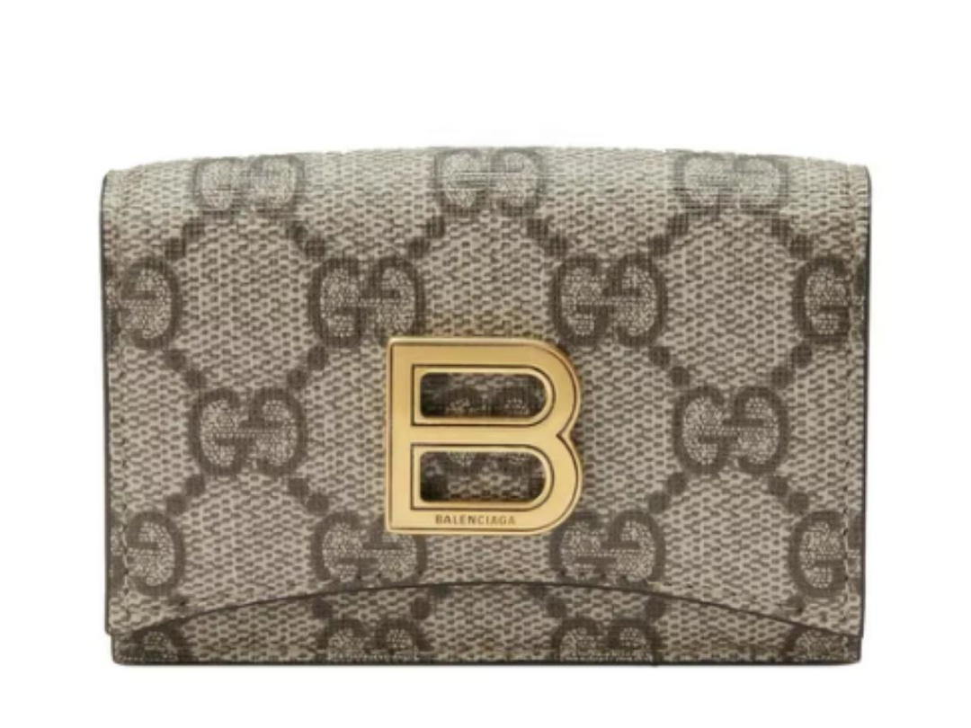 Gucci Gucci x Balenciaga Card Case Wallet The Hacker Project