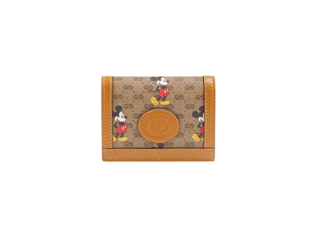 Gucci Gucci x Disney Mickey Mouse Mini Card Case Wallet