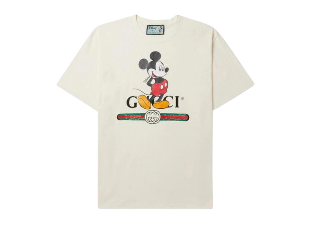Gucci Gucci x Disney Men's Oversize T-Shirt White