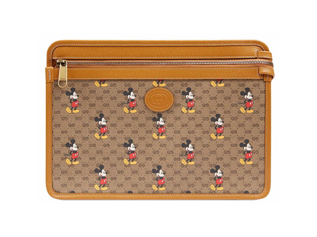 Gucci Gucci x Disney Mickey Mouse Mini Pouch