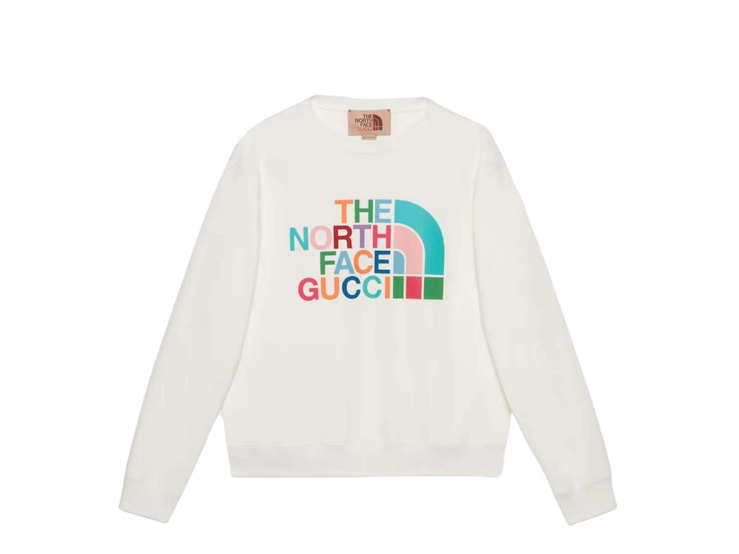 Gucci Gucci X The North Face SweatshirtIvory Multicolor