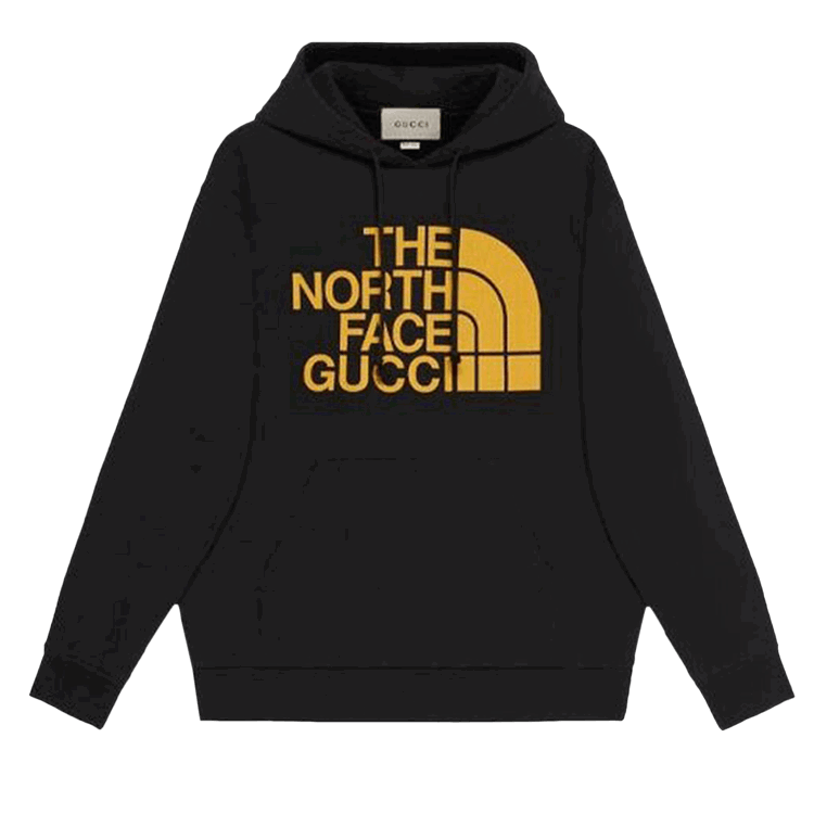 Gucci Gucci x The North Face Web Print Hoodie 'Black'