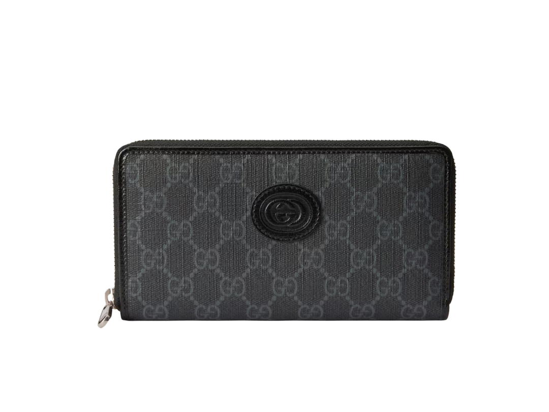 Gucci Gucci Zip Around Wallet Interlocking G