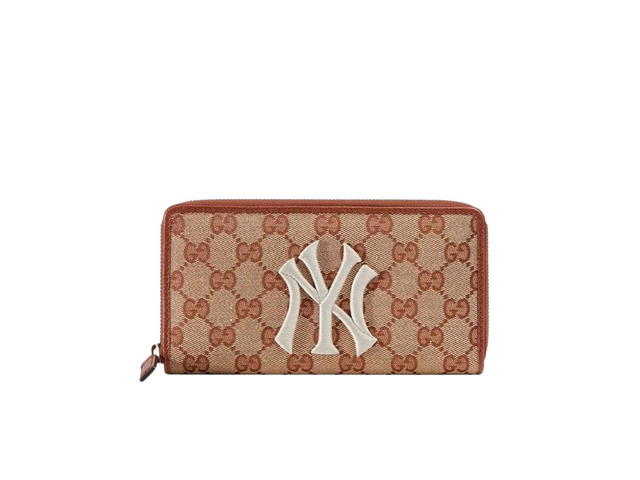 Gucci Gucci x NY Yankees Zip Around Wallet - view 1