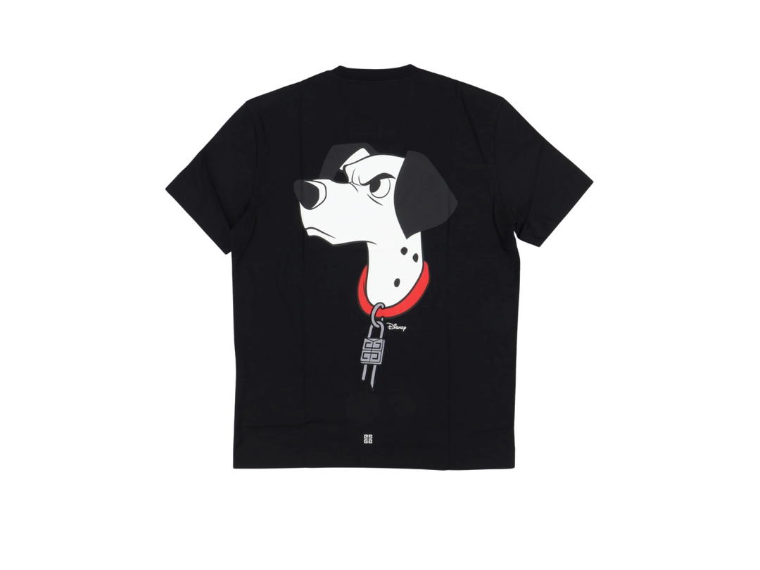 Givenchy Givenchy x Disney 101 Dalmatians Pongo Logo T-Shirt Black