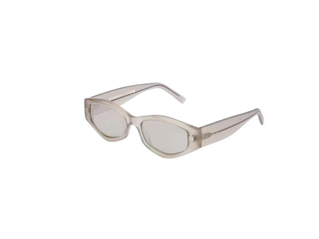 Givenchy Givenchy GV Day Sunglasses In Transparent Caramel Acetate Frame With Brown Lenses - view 1