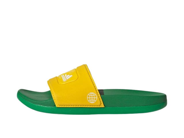 adidas adidas x LEGO Adilette Series Slippers Yellow Green Kids - view 2