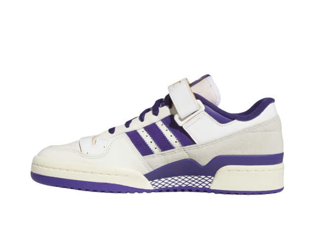 adidas Forum Adidas Originals 84 Low Off White Collegiate Purple - view 2