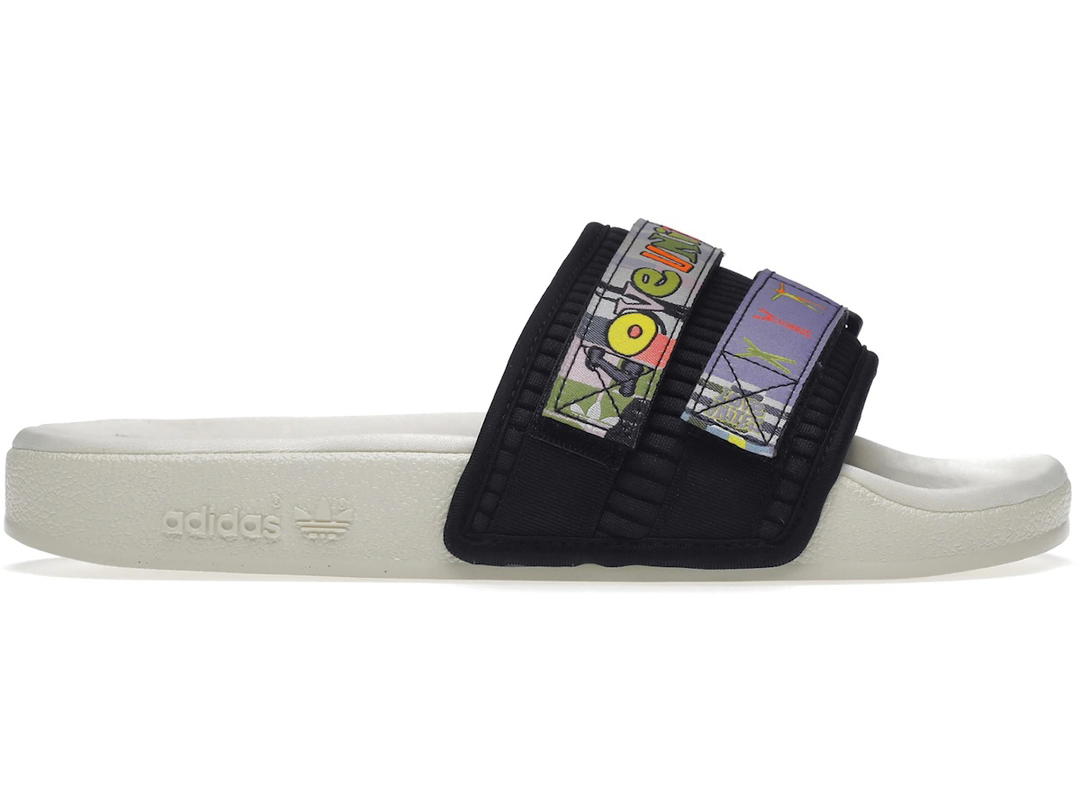 adidas adidas Adilette 2.0 Pride Off White Core Black Light Purple