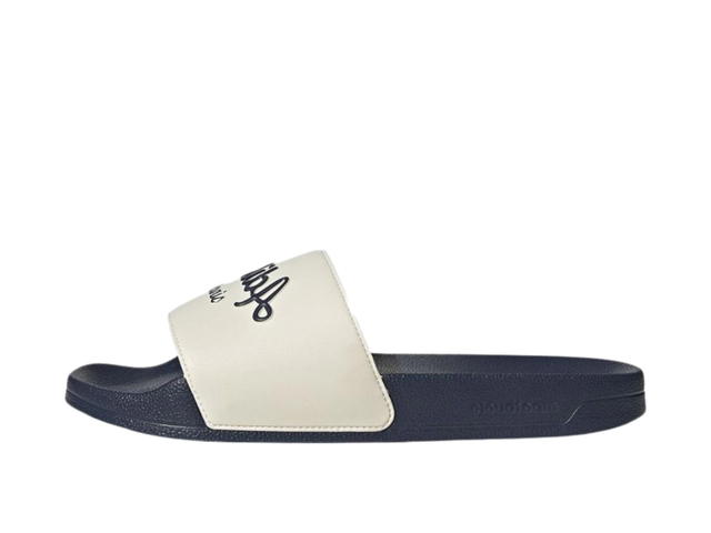 adidas adidas Adilette Shower Slide White Shadow Navy - view 2