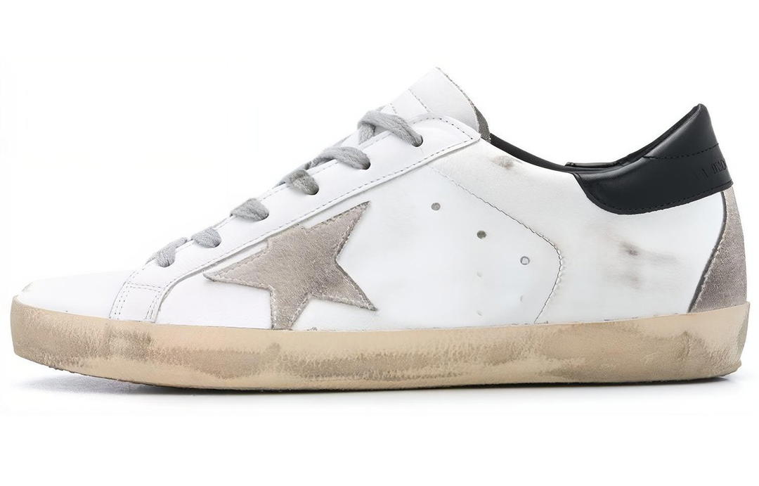 Golden Goose Golden Goose Super-Star Low Top Sneakers - White/Black