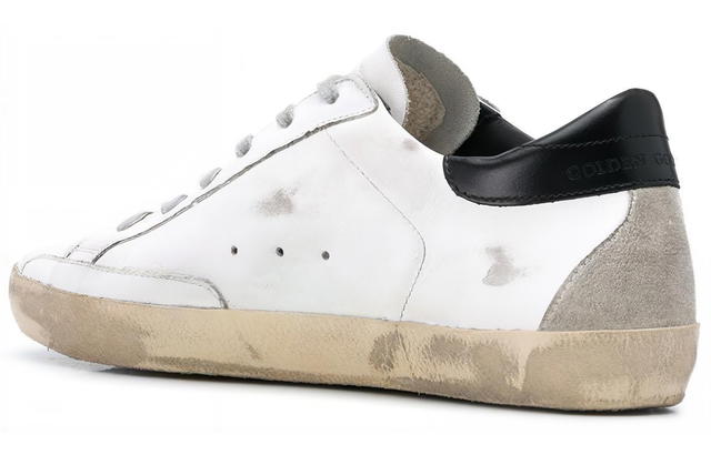 Golden Goose Golden Goose Super-Star Low Top Sneakers - White/Black - view 4