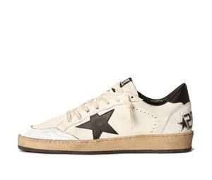 Buy Golden Goose Ball Star Low-Top Sneakers - White/Black at Sasom – Authentic and Ready to Ship